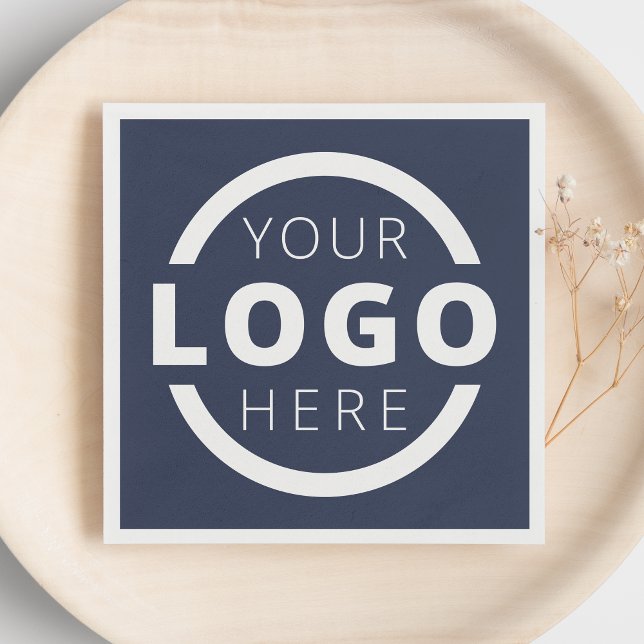 Anpassningsbar Company Promotional Business Logoty Pappersservett (Skapare uppladdad)