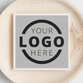 Anpassningsbar Company Promotional Business Logoty Pappersservett