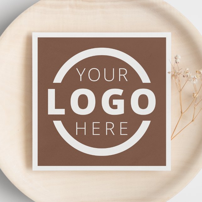 Anpassningsbar Company Promotional Business Logoty Pappersservett (Skapare uppladdad)