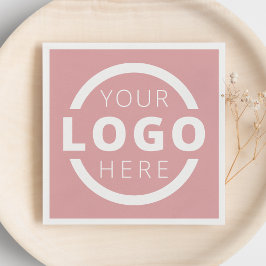 Anpassningsbar Company Promotional Business Logoty Pappersservett