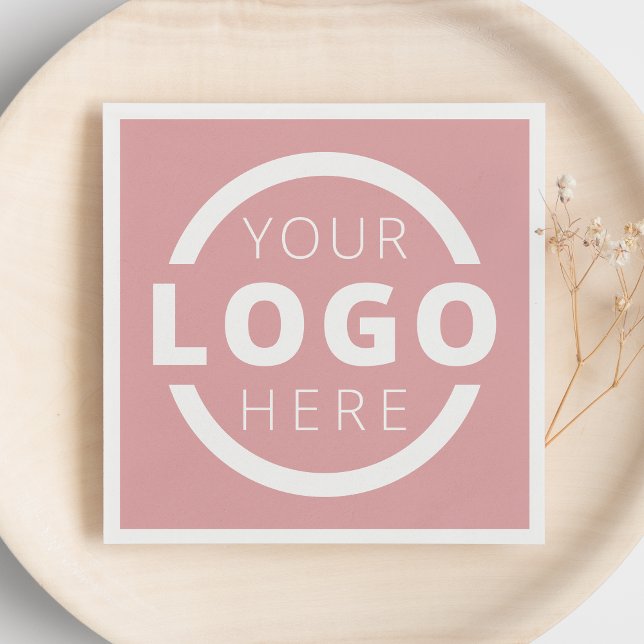 Anpassningsbar Company Promotional Business Logoty Pappersservett (Skapare uppladdad)