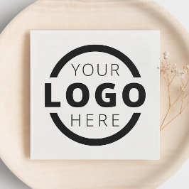 Anpassningsbar Company Promotional Business Logoty Pappersservett