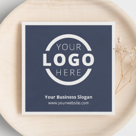 Anpassningsbar Company Promotional Business Logoty Pappersservett