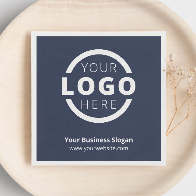 Anpassningsbar Company Promotional Business Logoty Pappersservett (Skapare uppladdad)