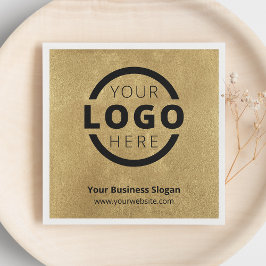 Anpassningsbar Company Promotional Business Logoty Pappersservett