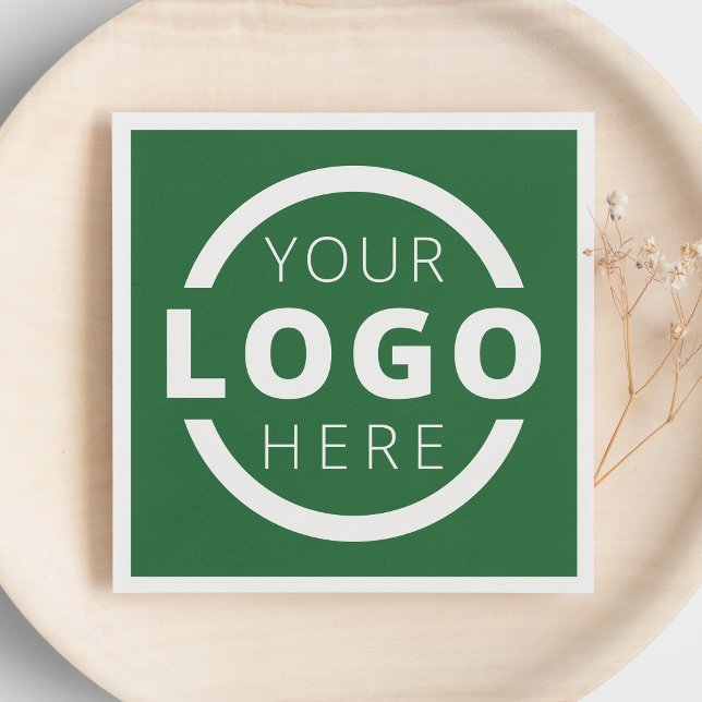 Anpassningsbar Company Promotional Business Logoty Pappersservett (Skapare uppladdad)