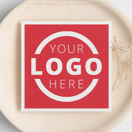 Anpassningsbar Company Promotional Business Logoty Pappersservett