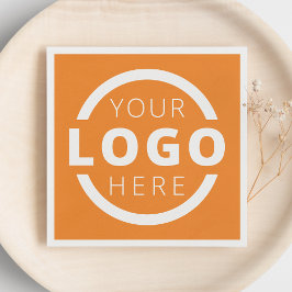 Anpassningsbar Company Promotional Business Logoty Pappersservett