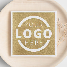 Anpassningsbar Company Promotional Business Logoty Pappersservett