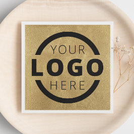 Anpassningsbar Company Promotional Business Logoty Pappersservett