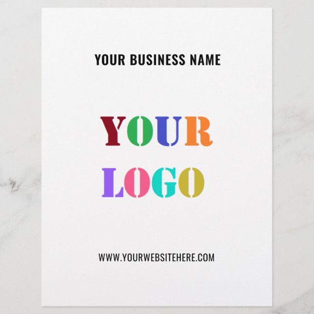 Anpassningsbar Company Promotive Business Flyer-ma Reklamblad (Framsidan)