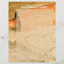 Anpassningsbar Cookie Dough Hearts Family Recipe P