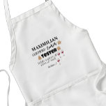 Anpassningsbar Cookies Tester vit Förkläde<br><div class="desc">Joke för en girig vän som kärlek kakor och vin! Det här är en underbar julklapp för manar som har allt! Perfektens gåva till honom (eller henne!) till jul. Jag har också samma citat i en t-shirt i svartvitt. Kolla min butik efter andra Cristmas-artiklar! BEHÖVER DU HJÄLP? Om du behöver...</div>