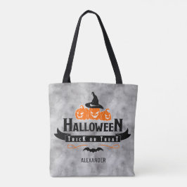 Anpassningsbar Coola Black Halloween Bus eller god Tygkasse