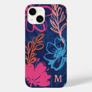 Anpassningsbar Coola Blommigt Boho Colorful Monogr
