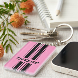 Anpassningsbar Coola Cute Rosa Black Auto Tävling