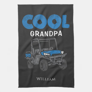 Anpassningsbar Coola Grandpa Proud Family Kökshandduk