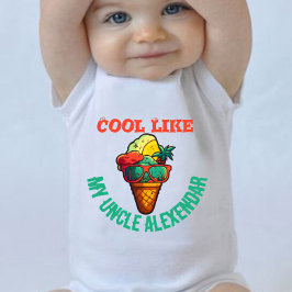 Anpassningsbar Coola som min morbror T Shirt