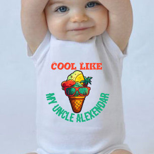 Anpassningsbar Coola som min morbror T Shirt