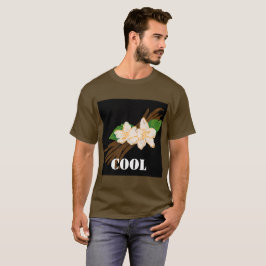 Anpassningsbar Coola Text Brown Färg Basic Manar s T Shirt