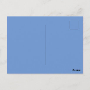 Anpassningsbar Cornblomma Blue Bild Perfekt Standa Vykort