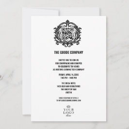 Anpassningsbar Corporate Company Event | QR-kod Inbjudningar