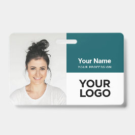 Anpassningsbar Corporate Employee Photo Logotyp Na