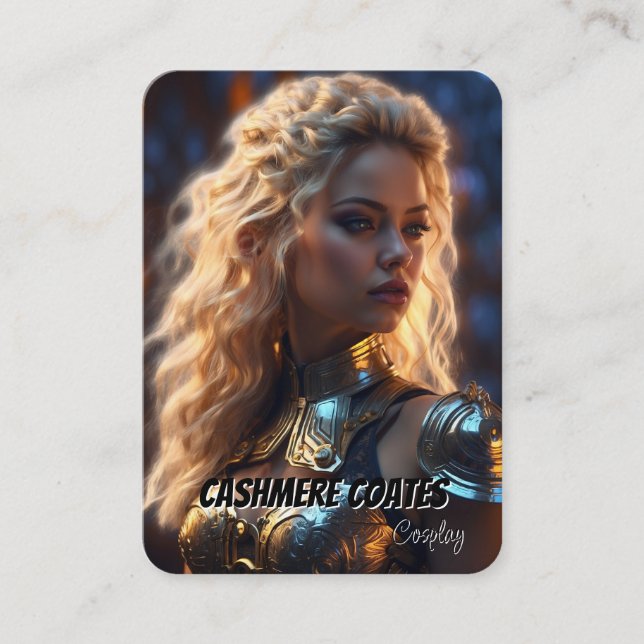 Anpassningsbar Coscards | Minimalisthandelskort fö Visitkort (Framsida)
