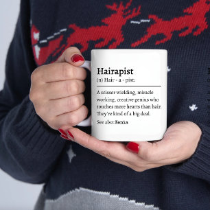 Anpassningsbar Cosmetology Hairapist Definition Sa Kaffemugg