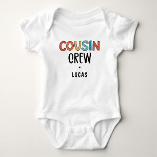 Anpassningsbar Cousin Crew Matching Retro Family C T Shirt