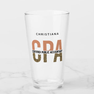 Anpassningsbar CPA Auktoriserad Leopard Glaskopp