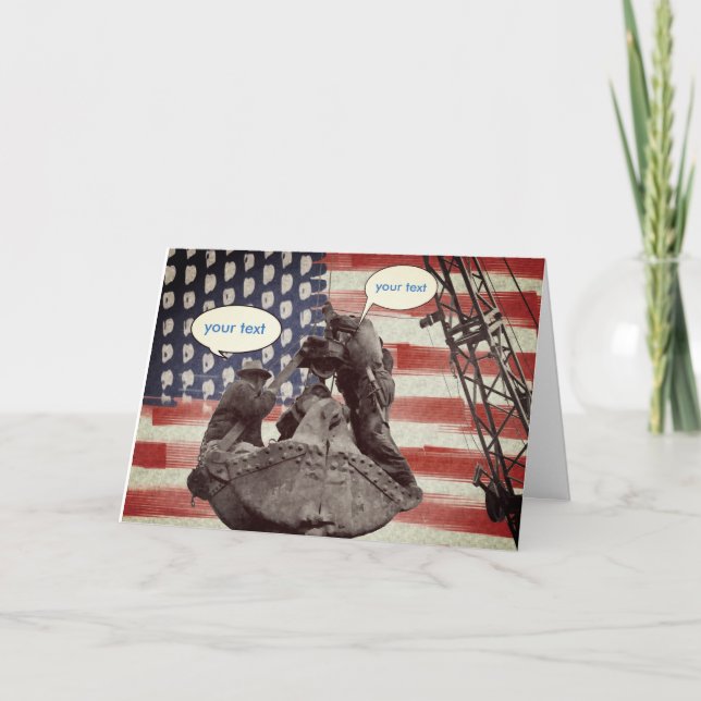 Anpassningsbar Crane Operator Birthday Card Din te Kort (Framsida)