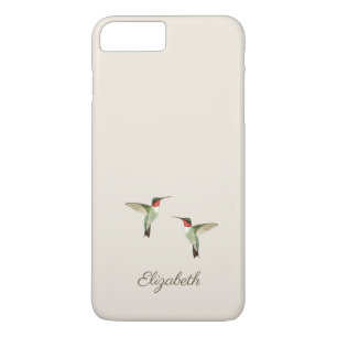 Anpassningsbar Cream Beige Hummingbird Fodral-Mate