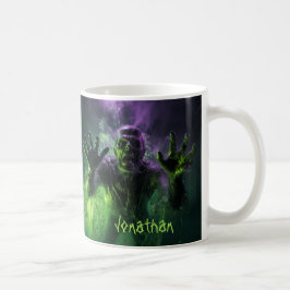 Anpassningsbar Creepy Monster i Vatten Horror Hall Kaffemugg