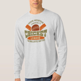 Anpassningsbar Cricket Klubb League Sport Namn Num T Shirt