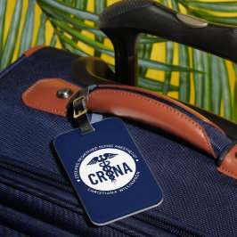 Anpassningsbar CRNA Auktoriserad Registrerad sjuks Bagagebricka
