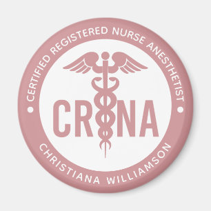 Anpassningsbar CRNA Auktoriserad Registrerad sjuks Magnet