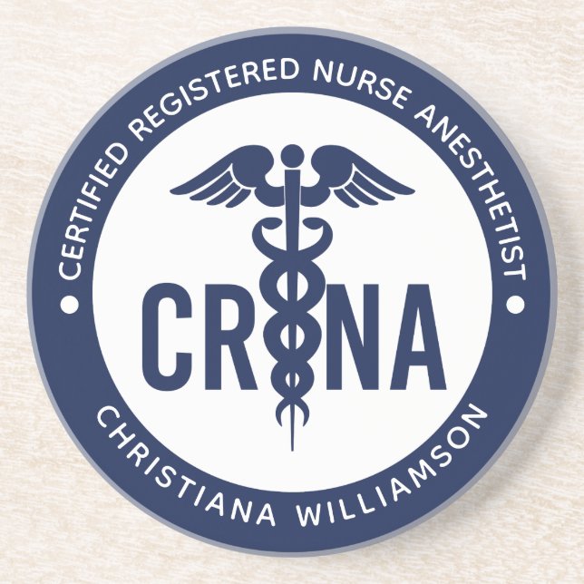 Anpassningsbar CRNA Auktoriserad Registrerad sjuks Underlägg (Framsidan)