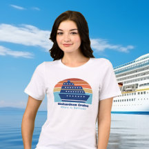 Anpassningsbar Cruise Frakt Sunset Family Resa Wom