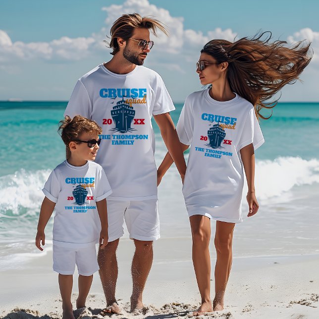 Anpassningsbar Cruise Squad 2024 Personlig Funny G T Shirt (Skapare uppladdad)