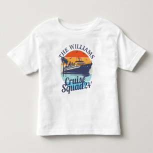 Anpassningsbar Cruise Squad Family Group Friends S T Shirt