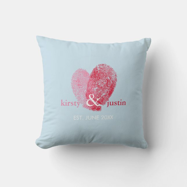 ANPASSNINGSBAR CUSHION - par med enkelt fingeravtr Kudde (Framsida)