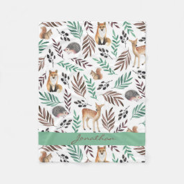 Anpassningsbar Cute Animal Barn Room Decor Fleece 