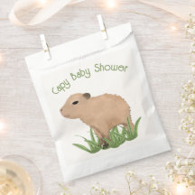 Anpassningsbar Cute Capybara Pun Capy Baby Shower