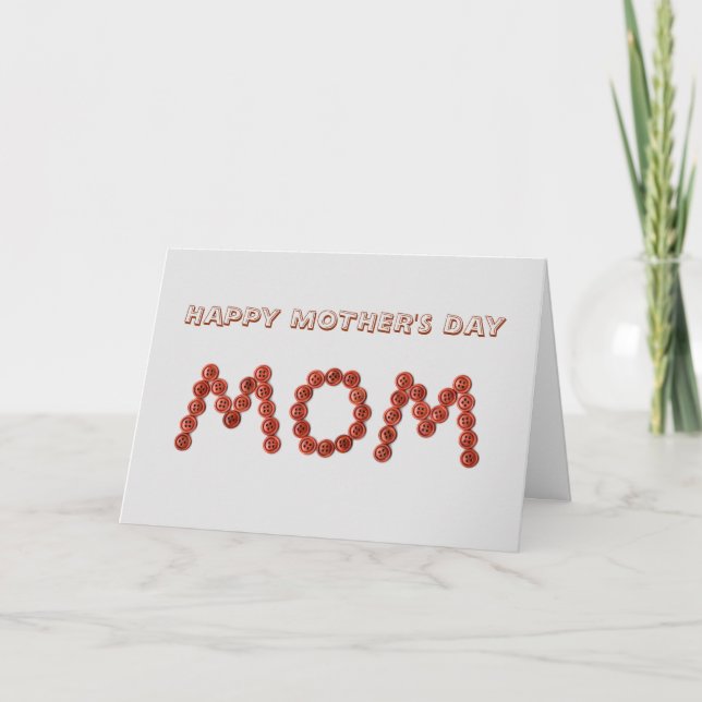 Anpassningsbar Cute Coola Unikt Mors dag-kort Kort (Framsida)