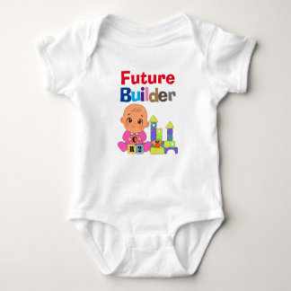 Anpassningsbar Cute Funny Baby Future Builder Arch T Shirt