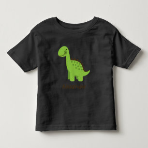 Anpassningsbar Cute Grönt Dinosaur T Shirt