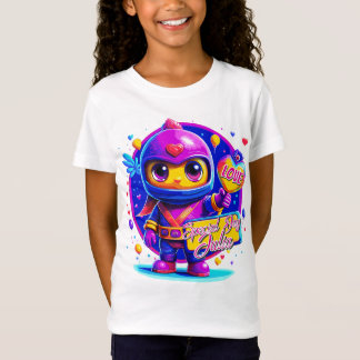 Anpassningsbar Cute Ninja Kids! Speciell Days Gift T Shirt