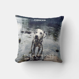 Anpassningsbar Cute Pet Friend Photo Upload Bestie Kudde