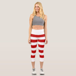 Anpassningsbar Cute Red White Rand Candy cane jul